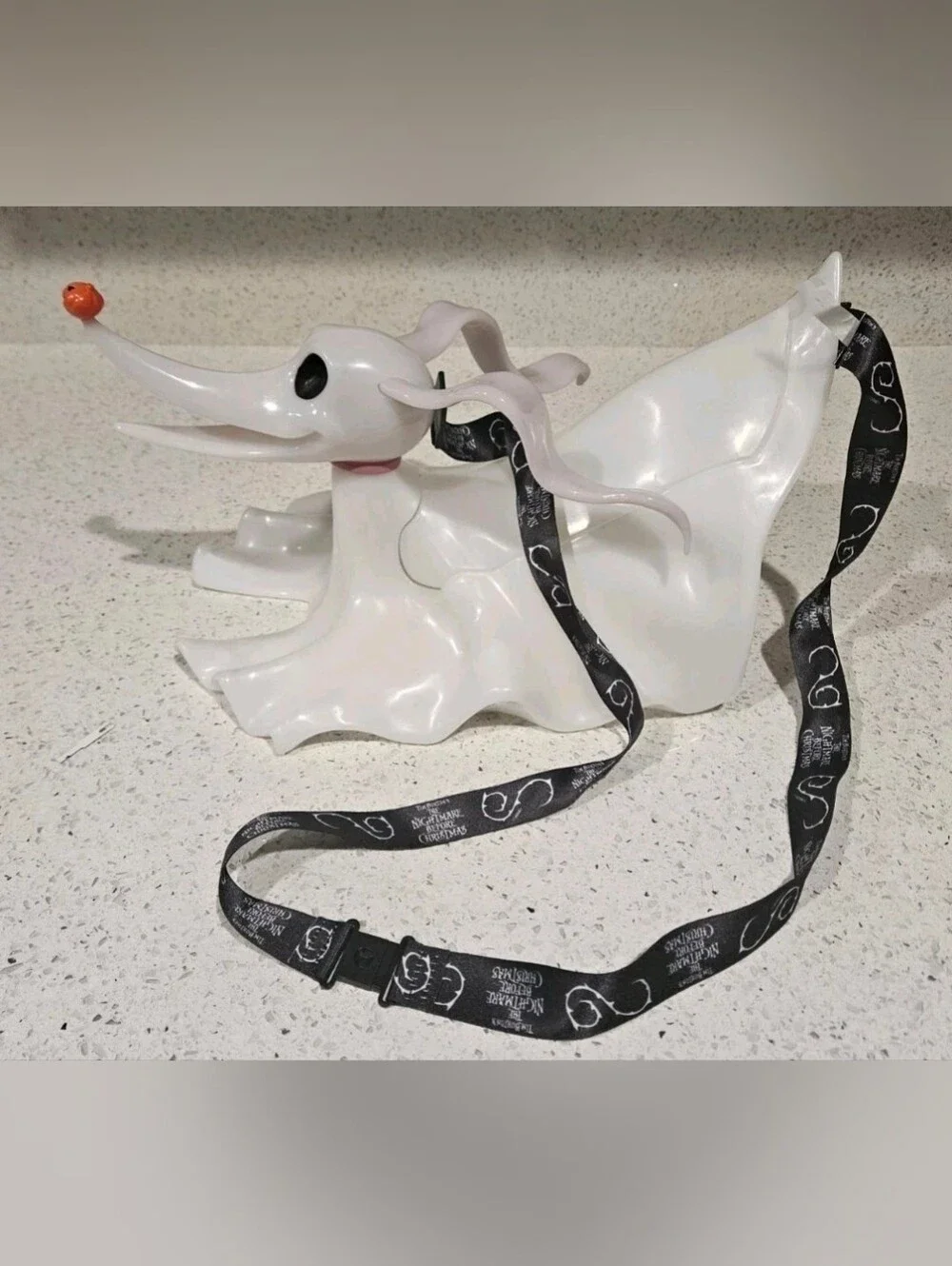 ZERO Nightmare Before Christmas 30th Anniversary Popcorn Bucket Disney Lights Up
